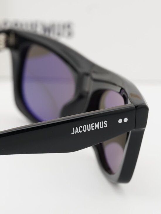Jacquemus PINA JAC/58 C1 Cat Eye Sunglasses - Black / Grey